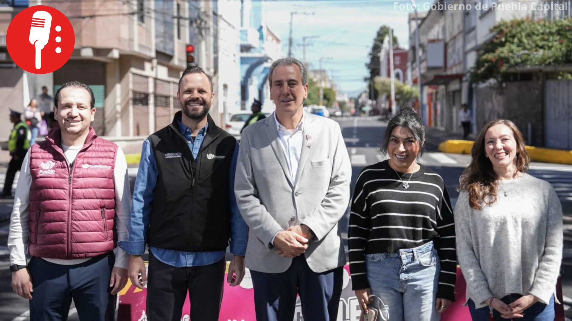 Pepe Chedraui entrega rehabilitación de la avenida 16 de Septiembre en Puebla Capital