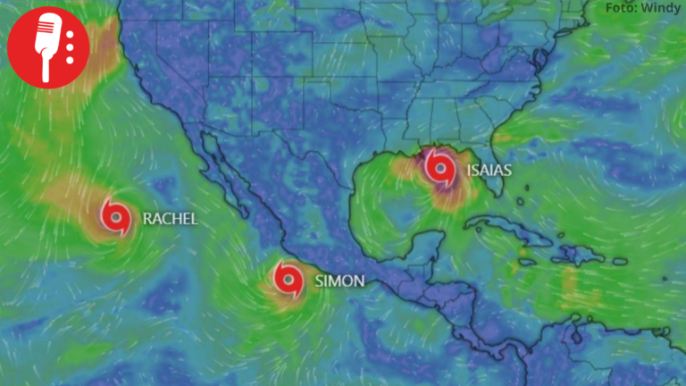 Ciclones Simón y Rachel dejan cinco muertos, desaparecidos e inundaciones en México