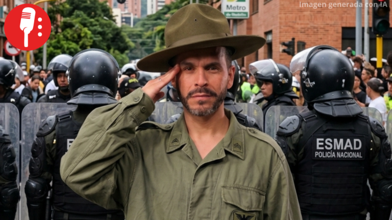 De la Espriella advierte que podría reprimir la primera protesta contra su gobierno