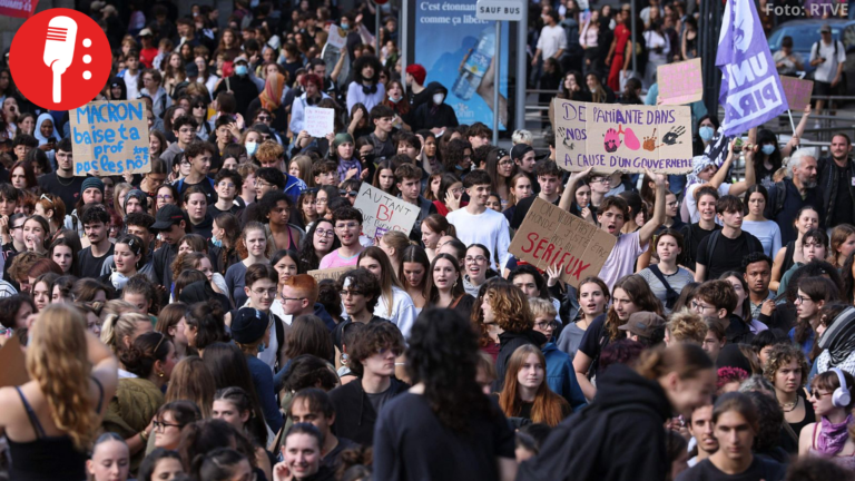 Protestas estudiantiles alcanzan los 413 centros educativos en Francia