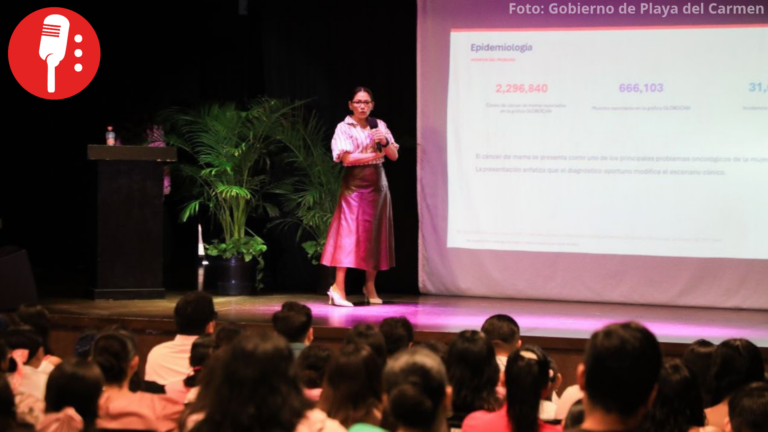 Playa del Carmen impulsa jornada de prevención y detección temprana del cáncer de mama