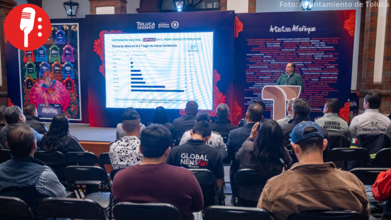 Toluca reduce 78.6% el robo de vehículos y reporta 840 casos menos