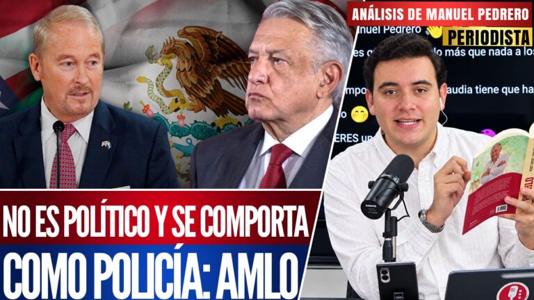 Análisis | AMLO exhibe al embajador espía gringo en su nuevo libro pueblo: Manuel Pedrero