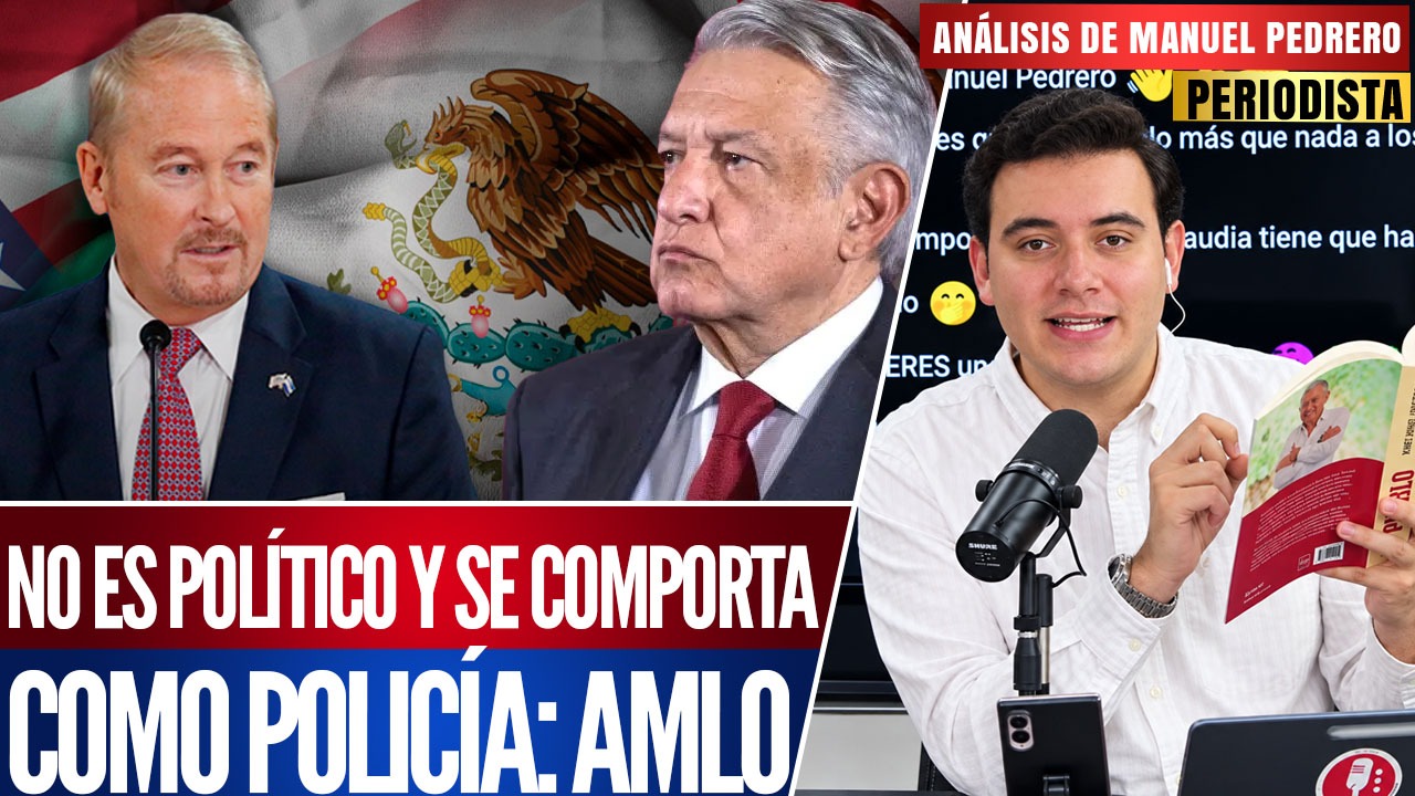 Análisis | AMLO exhibe al embajador espía gringo en su nuevo libro pueblo: Manuel Pedrero