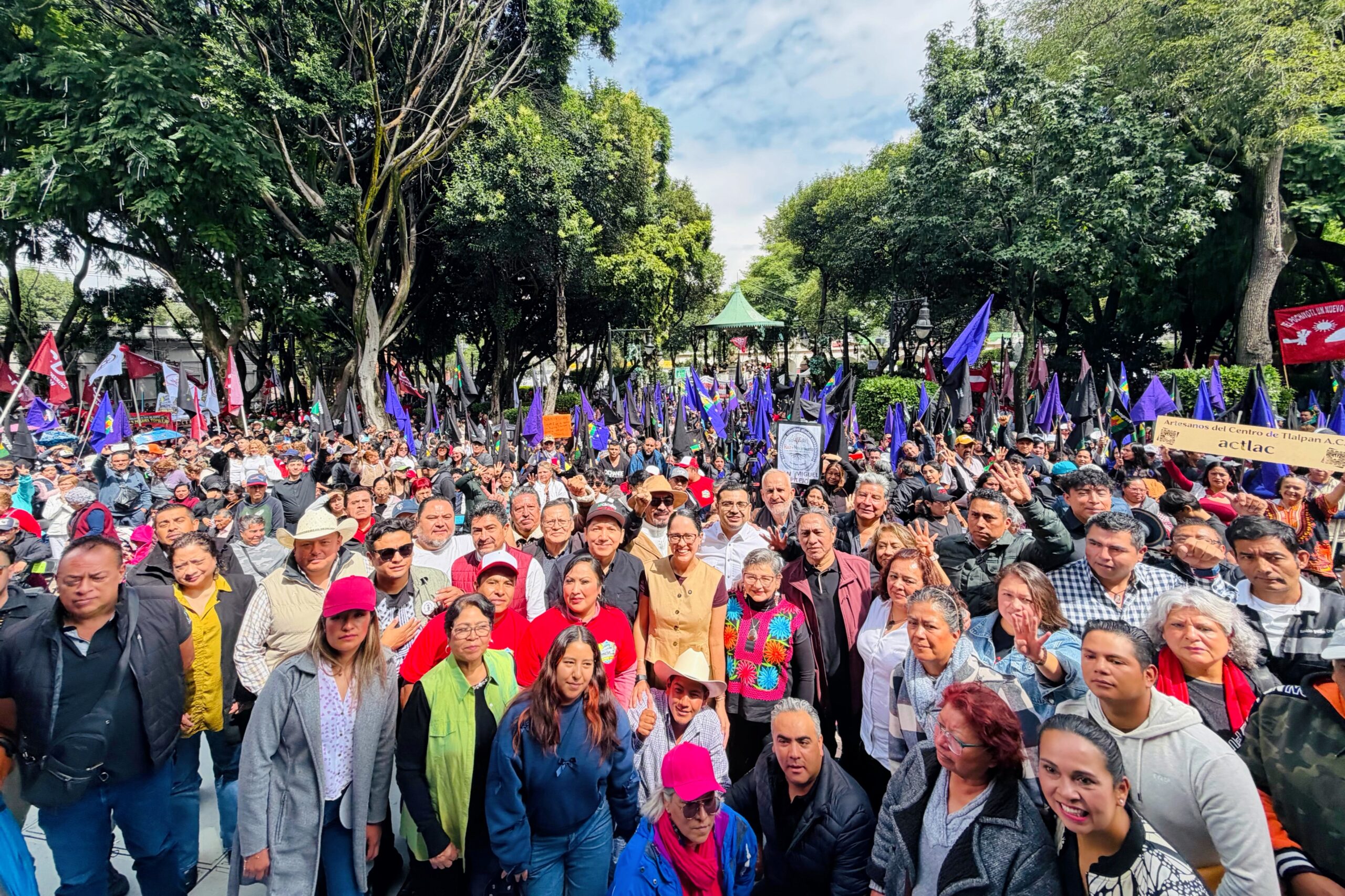 Más de 5 mil personas se reúnen con Gaby Osorio en Tlalpan para impulsar causas sociales