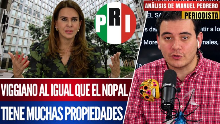 Análisis | Salen a la luz propiedades millonarias de Carolina Viggiano: Manuel Pedrero