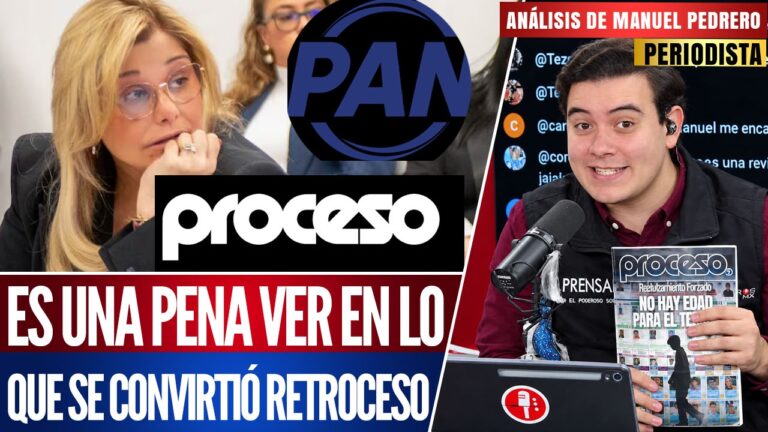 Análisis | Pedrero destroza la revista proceso al venderse al PAN de Maru Campos