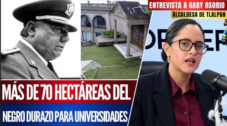 Entrevista | El Partenón del Negro Durazo se convertirá en una universidad: Gaby Osorio
