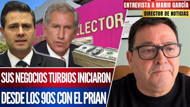 Entrevista | No inicio con Taddei, esto viene del PRI con Peña Nieto y Arturo Montiel lo del INE: Mario García
