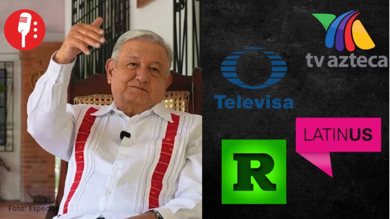 Televisa, TV Azteca, Latinus y Reforma son voceros del neofascismo: AMLO