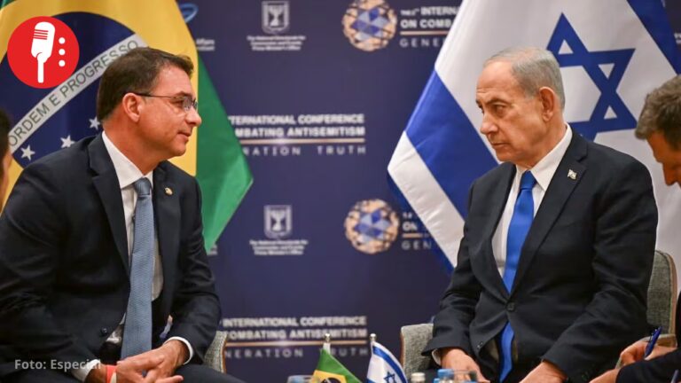 Flávio Bolsonaro promete viajar a Israel si llega a la Presidencia de Brasil