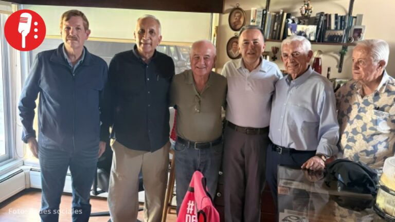 La vieja guardia del PAN cierra filas con Ernesto Ruffo y lo visitan en su casa