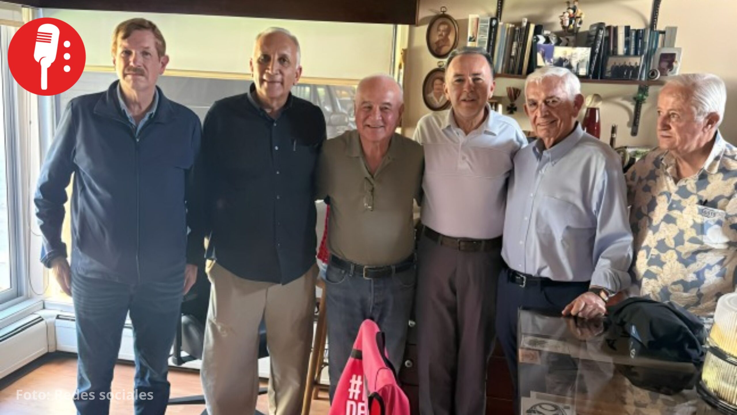 La vieja guardia del PAN cierra filas con Ernesto Ruffo y lo visitan en su casa
