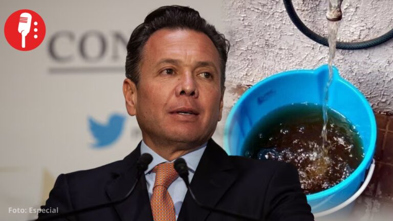 Meses de agua sucia y hasta ahora Lemus reacciona con tandeos en Guadalajara