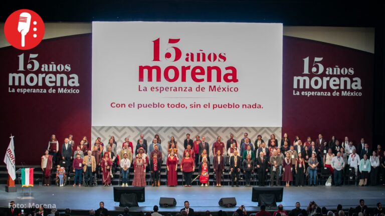 Morena celebra 15 años y cierra filas con Sheinbaum rumbo a 2027