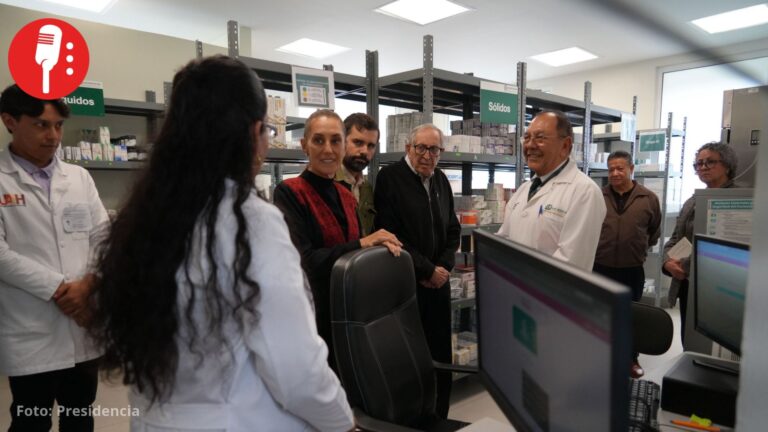 Sheinbaum llama a usar IMSS-Bienestar en Edomex y reporta 98% de abasto de medicamentos