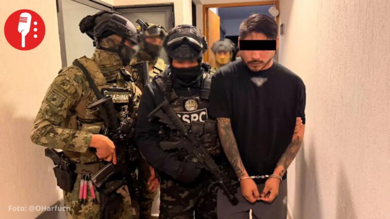Marina captura a “El Cromo”, operador del CJNG ligado a la violencia en Oaxaca