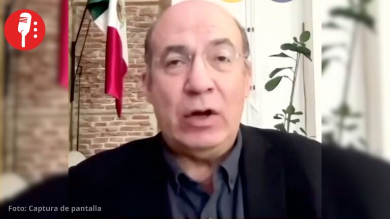 Calderón dice que es un demócrata y que ha luchado por la democracia desde joven