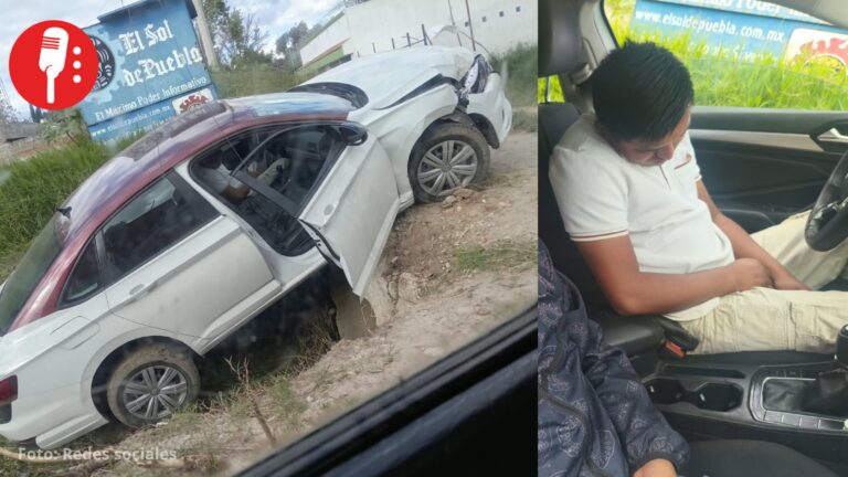 Consejero juvenil del PAN sufre accidente tras conducir presuntamente ebrio