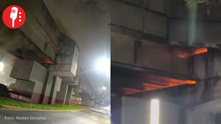 Incendio obliga a suspender servicio en tramo de la Línea 9 del Metro CDMX