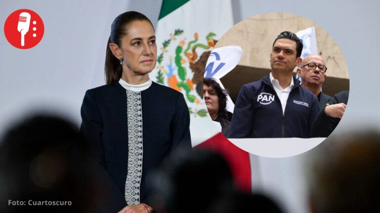 Sheinbaum critica al PAN por buscar protagonismo en protestas del IMSS