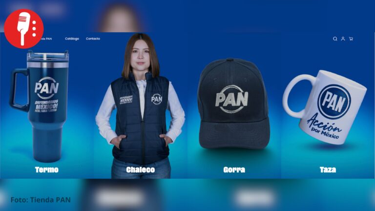 PAN abre tienda para vender la mercancía que suele regalar a sus simpatizantes