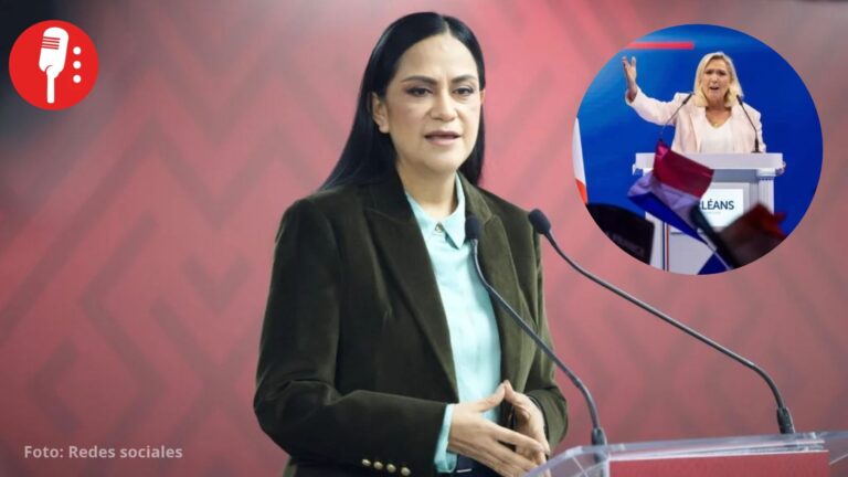 Morena planta cara a Marine Le Pen y rechaza que use a México como insulto