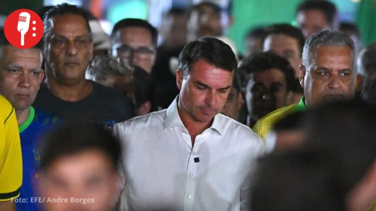 Estados Unidos anuncia que acogerá a Flávio Bolsonaro y a su familia