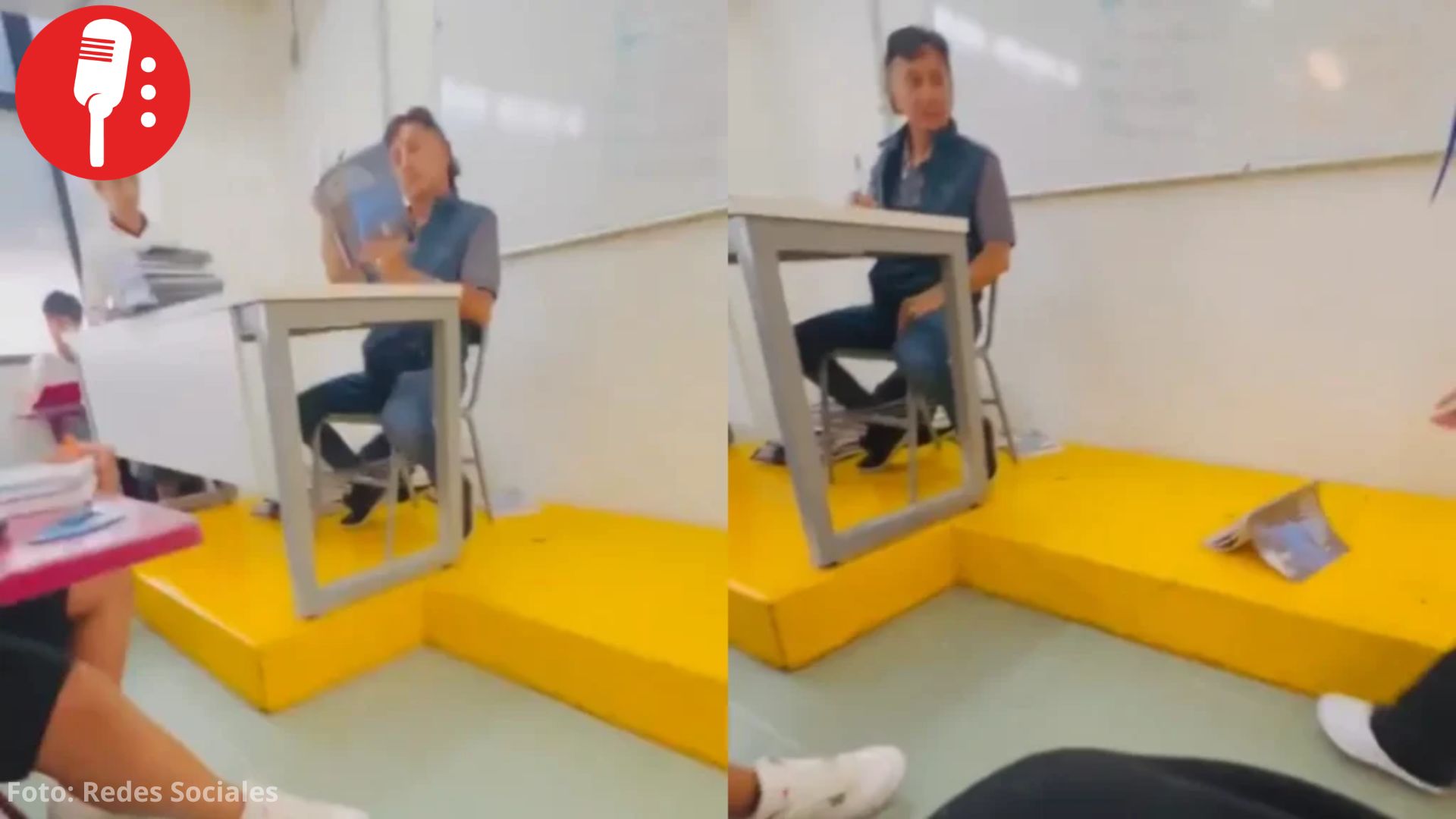 IPN separa a profesor tras video donde lanza libro de una alumna