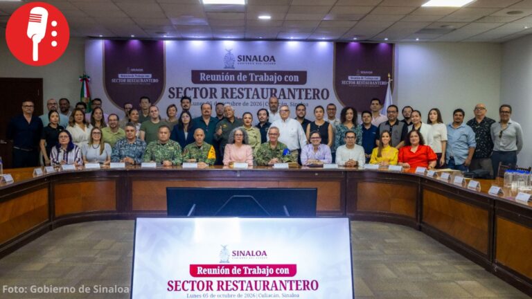 Restauranteros de Culiacán se suman a estrategia para recuperar la paz