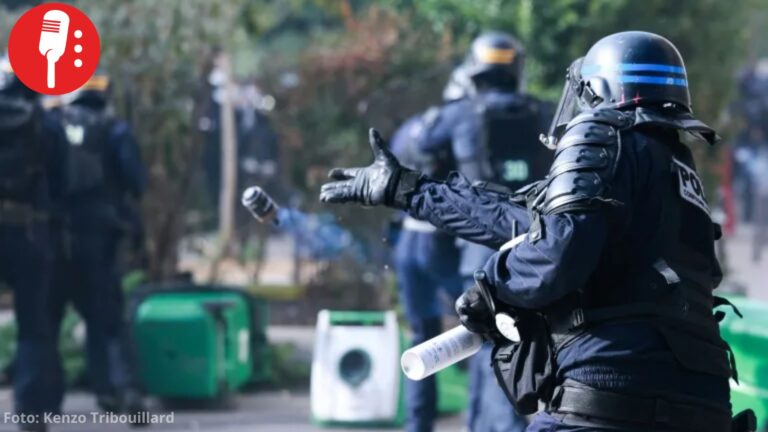 Tras mutilar a estudiantes, Francia suspende las granadas aturdidoras en protestas