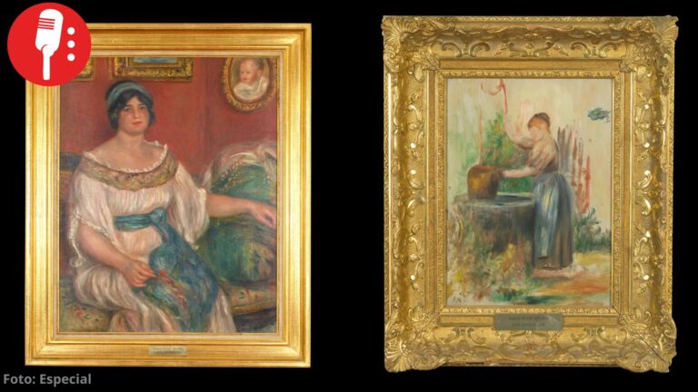 Recuperan los dos cuadros de Renoir robados en un museo de Francia