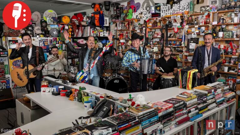 Los Tigres del Norte dominan el Tiny Desk con mensaje de apoyo a los migrantes