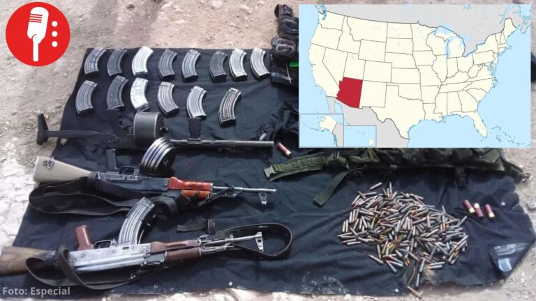 Condado de Maricopa, Arizona, es el principal punto de tráfico de armas hacia México