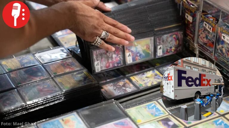 Roban casi un millón de dólares en cartas coleccionables de un camión de FedEx en California