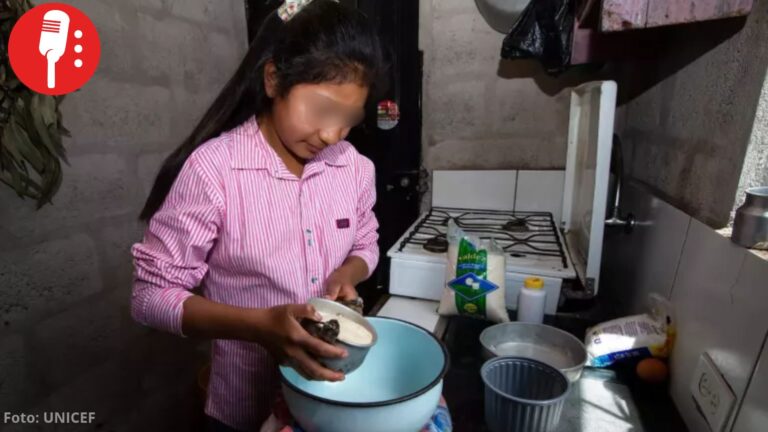 El trabajo doméstico de niñas, niños y adolescentes equivale al 1.84% del PIB de México