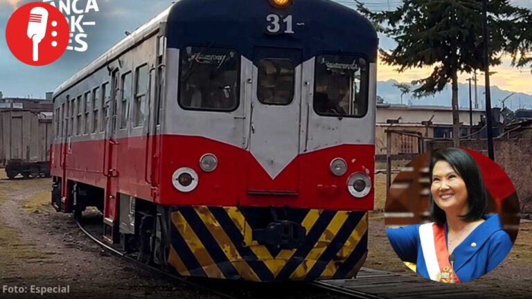 Fujimori anunció el regreso del Tren Macho, pero funciona con un solo autovagón y con locomotora en reparación