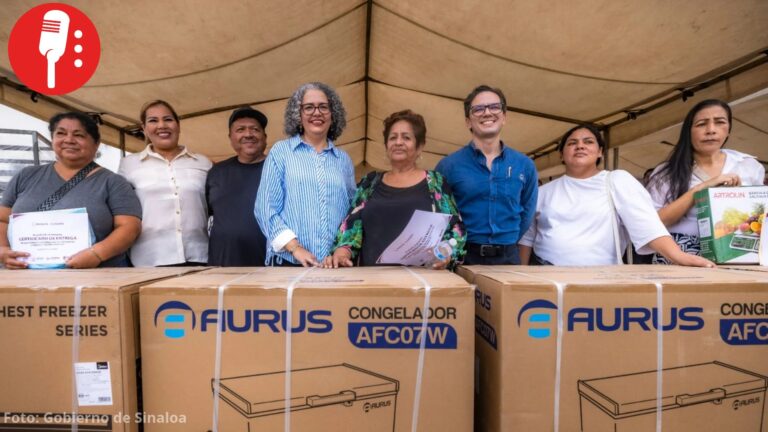 Sinaloa entrega 275 equipos a pequeños negocios de Juan José Ríos
