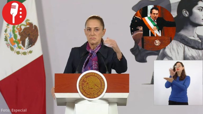 Zedillo por habla de “autocracia”; pero negoció la llegada de Fox y avaló fraudes: Sheinbaum