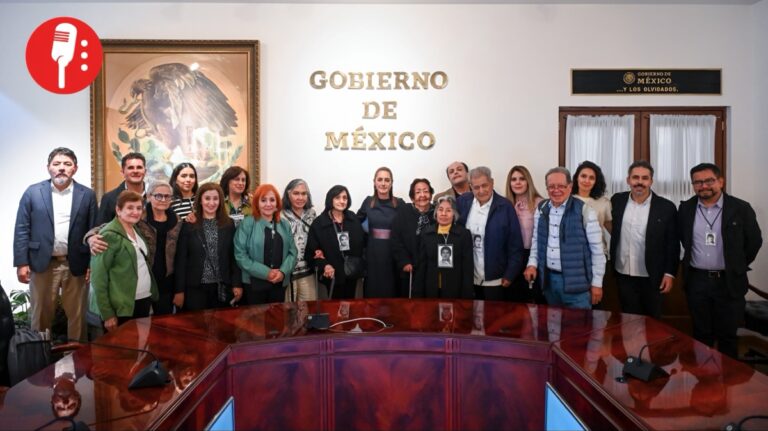 Sheinbaum se reúne con el Comité Eureka a 58 años de Tlatelolco