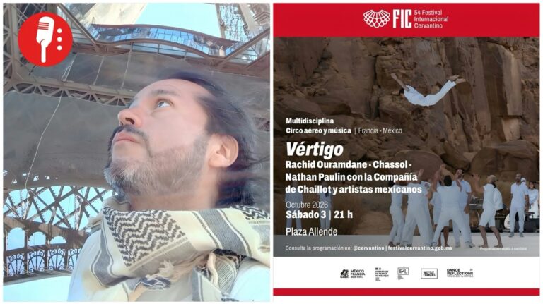 Vértigo: el cielo de Guanajuato se convierte en utopía de circo aéreo entre Francia y México