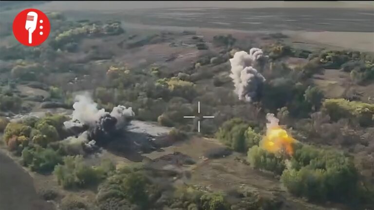Rusia difunde el momento en que bombardea dos posiciones ucranianas en Járkov