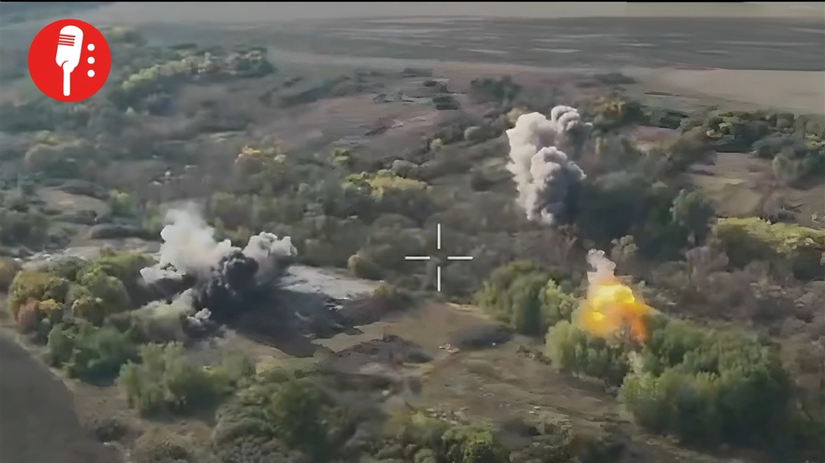 Rusia difunde el momento en que bombardea dos posiciones ucranianas en Járkov