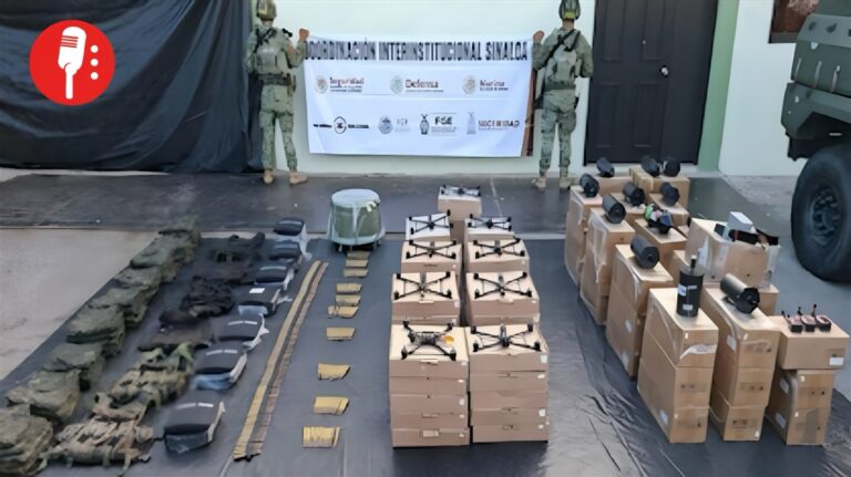Drones de fibra óptica: la nueva preocupación del Ejército en Sinaloa