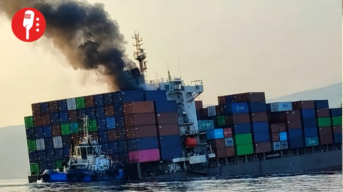 Se hunde el GFS Pride en Ormuz y sus 21 marineros se salvan