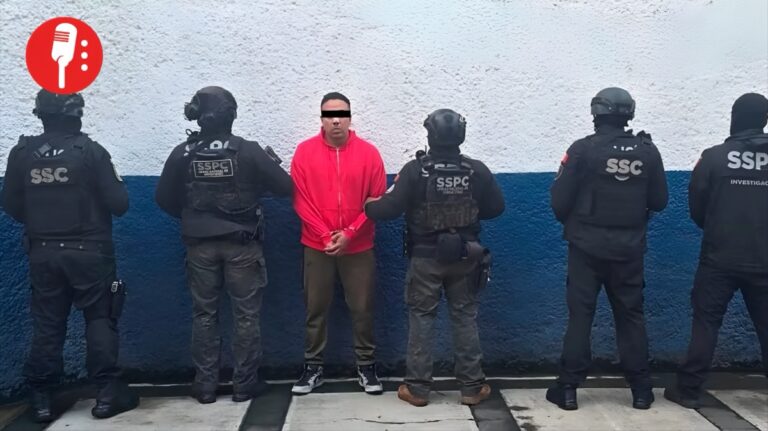 Cae El Karnal, presunto integrante de La Unión Tepito, en Iztapalapa