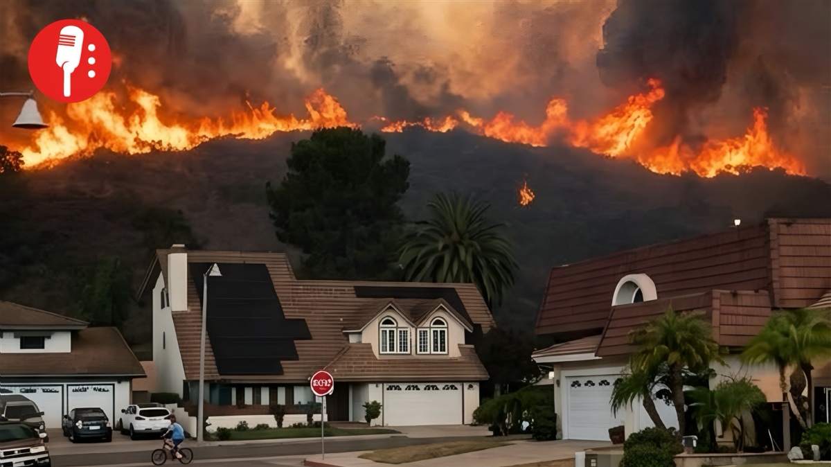 Incendio Norte se come casas de lujo y obliga a evacuar San Clemente y San Juan Capistrano
