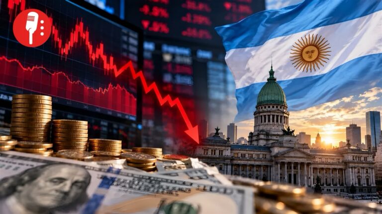 Argentina toca su peor riesgo país del año con 787 puntos