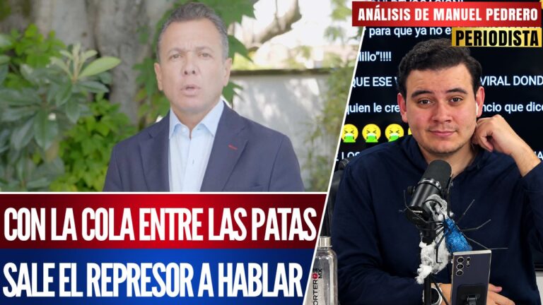 LEMUS DICE QUE YA LIBERARON A TODOS PERO YO NO LE CREO: MANUEL PEDRERO