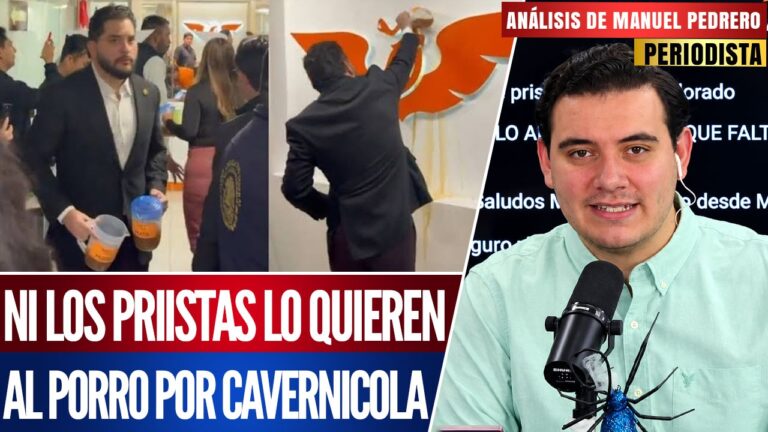 Queda en ridículo el porro de Alito al ni siquiera saber trapear su regadero: Manuel Pedrero